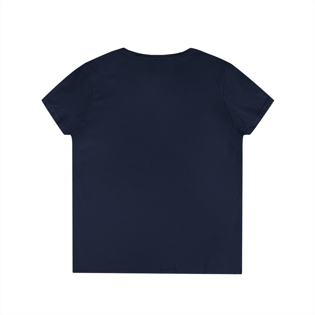Dachshund Circus-Themed Ladies' V-Neck T-Shirt