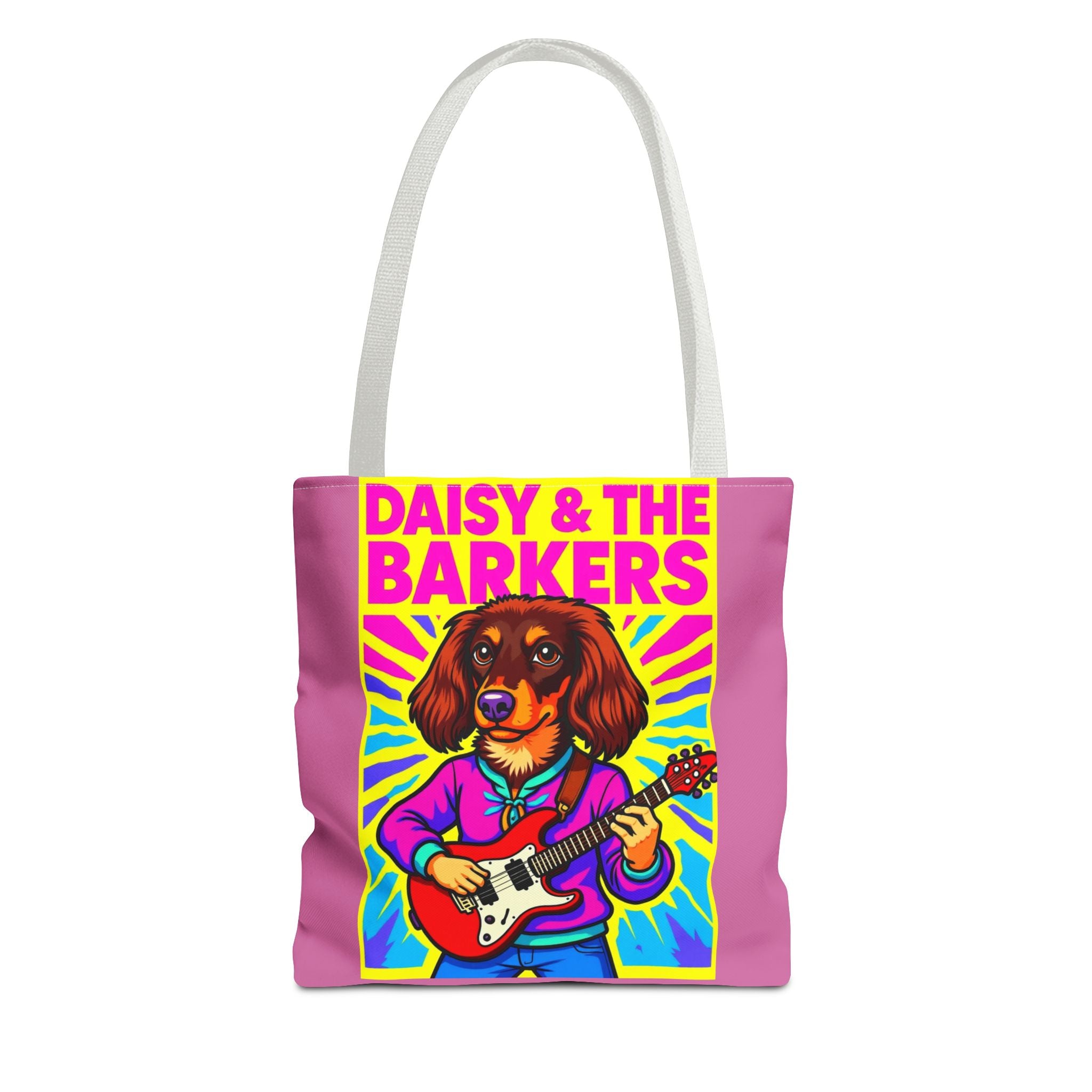 Vibrant Music-Themed Tote Bag | Fun Design for Animal Lovers & Musicians