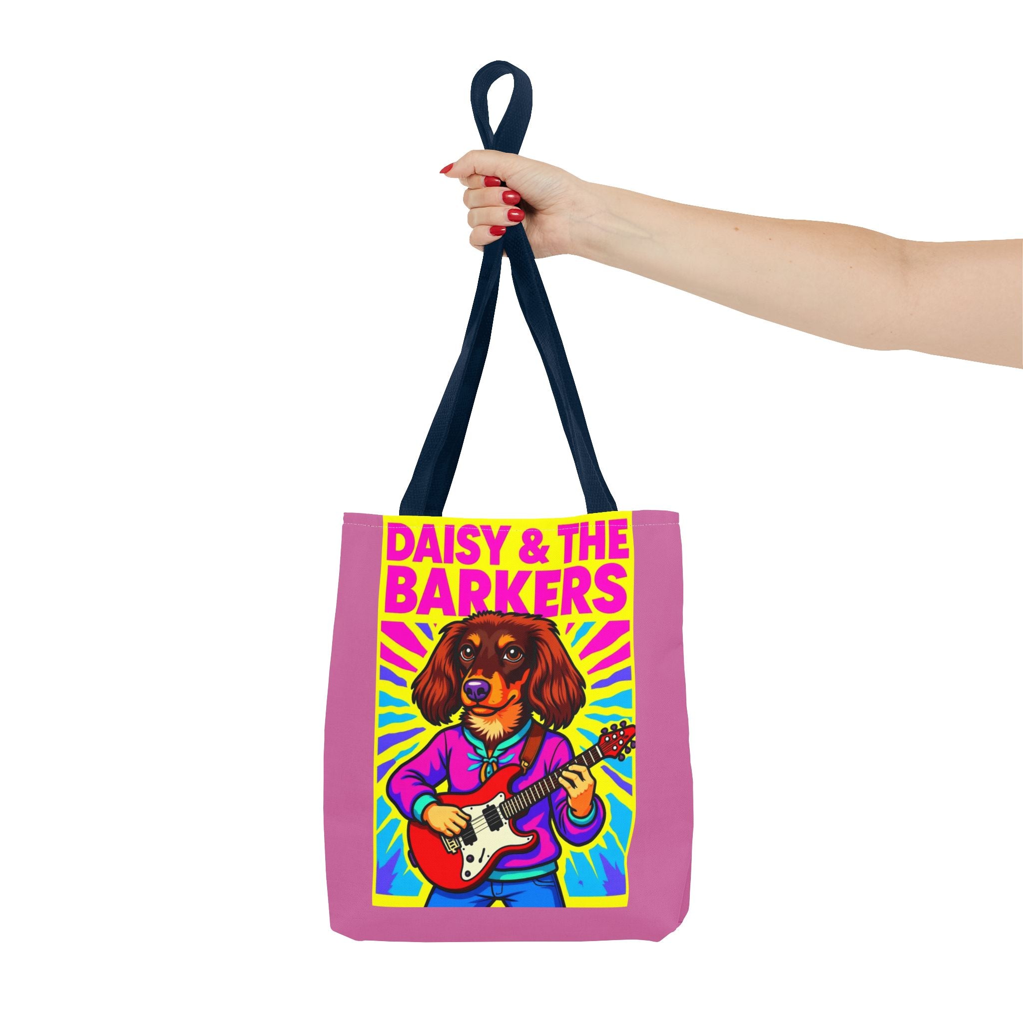 Vibrant Music-Themed Tote Bag | Fun Design for Animal Lovers & Musicians