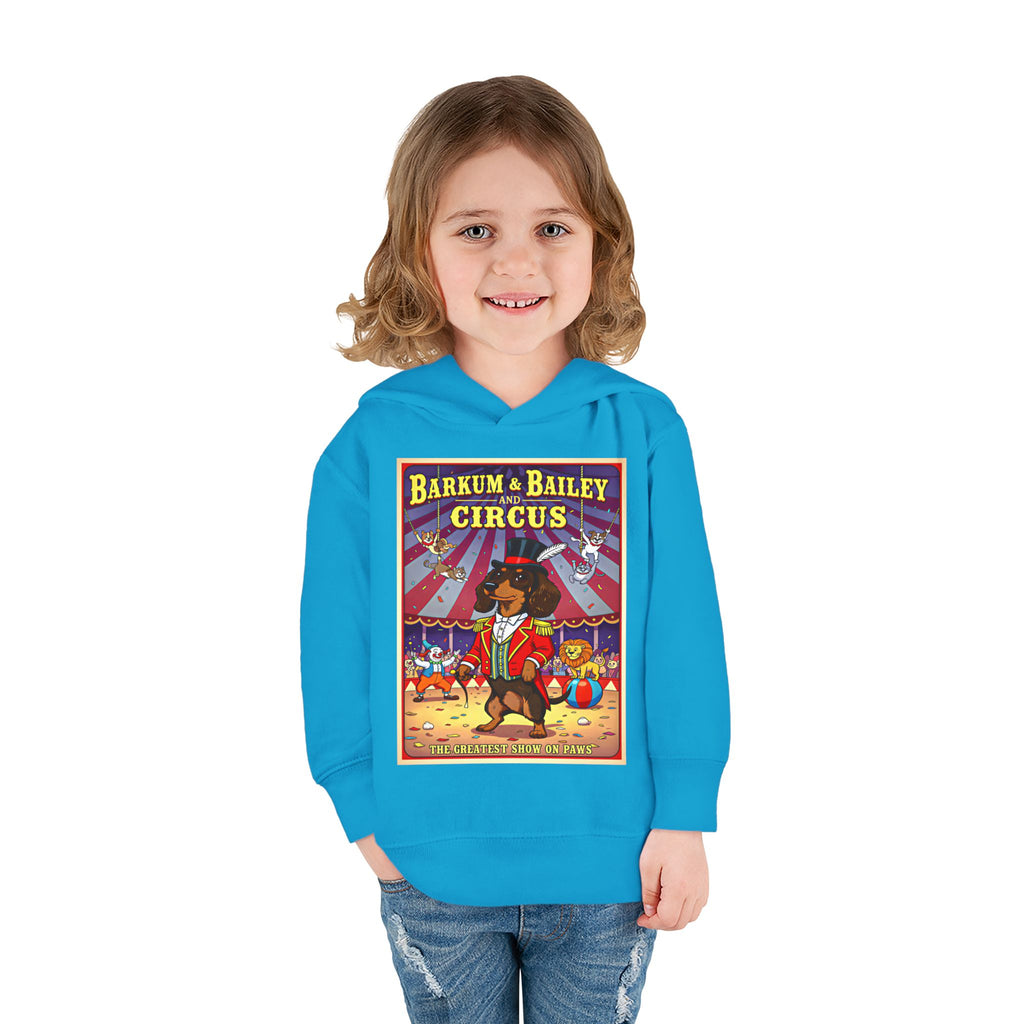 Dachshund - Barkum & Bailey Circus Toddler Fleece Hoodie