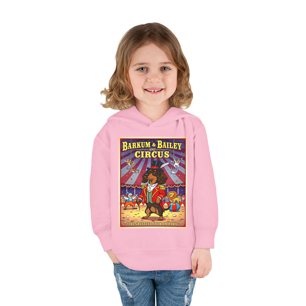 Dachshund - Barkum & Bailey Circus Toddler Fleece Hoodie