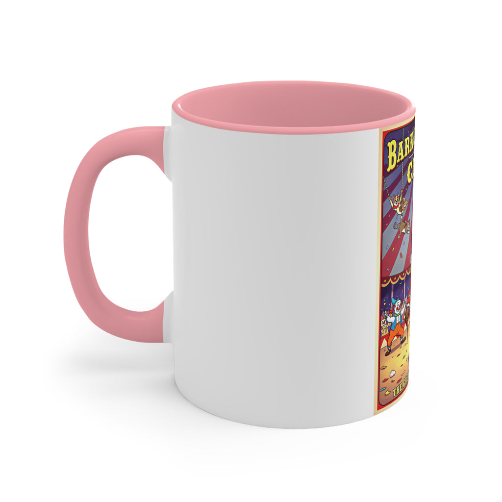 Dachshund Circus-Themed Accent Mug - Barkum & Bailey Show