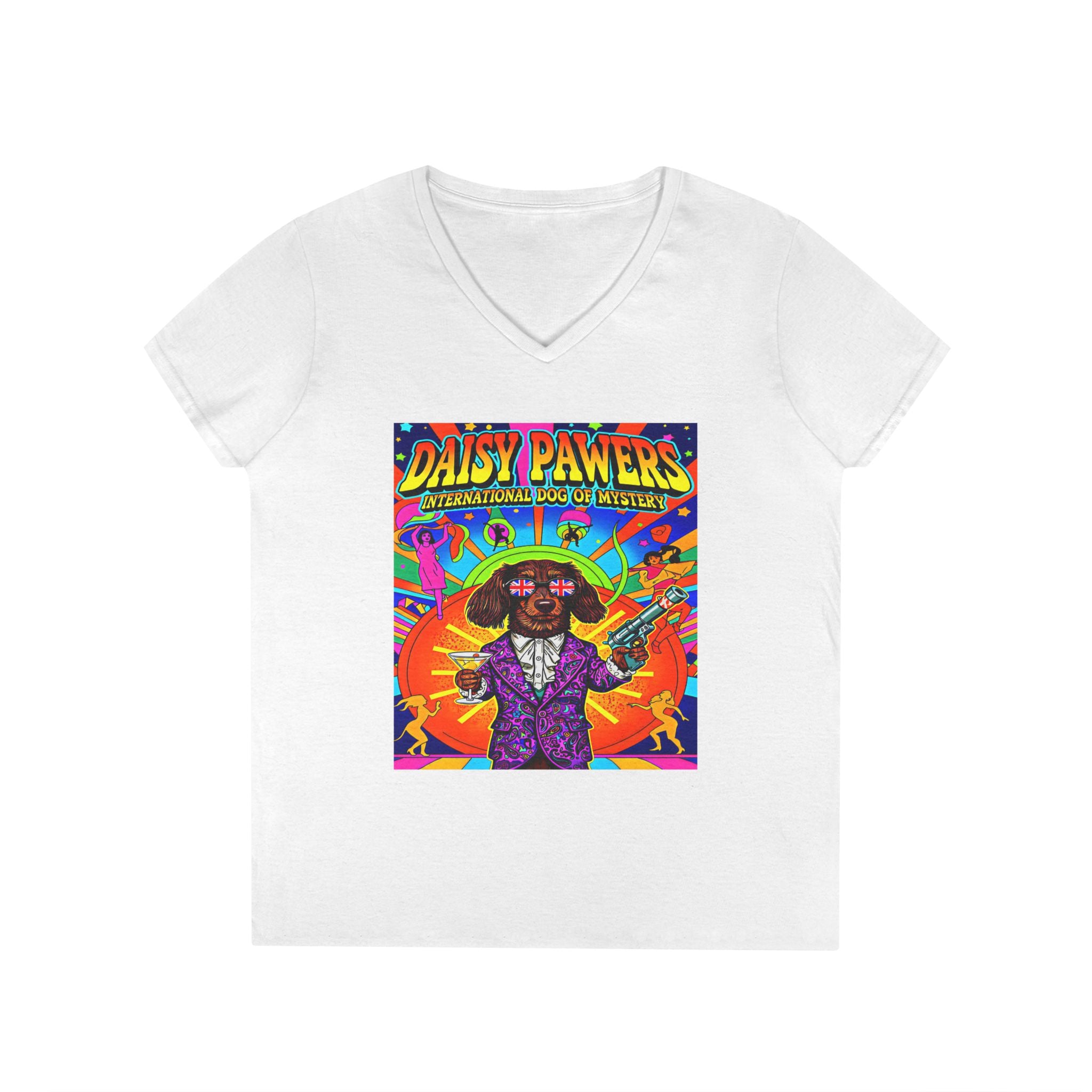 Daisy Pawers Womens Graphic Tee